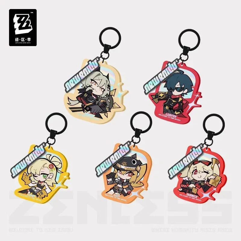 Zenless Zone Zero New Eridu Series Sons of Calydon Chibi Acrylic Keychain
