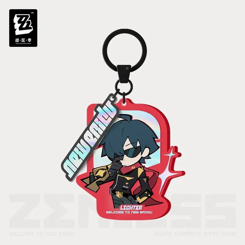 Zenless Zone Zero New Eridu Series Sons of Calydon Chibi Acrylic Keychain - Image 6