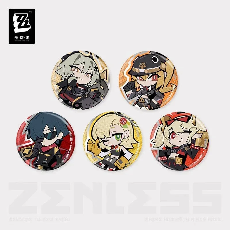 Zenless Zone Zero New Eridu Series Sons of Calydon Chibi Badge