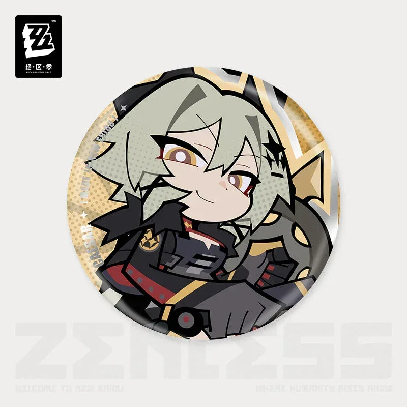 Zenless Zone Zero New Eridu Series Sons of Calydon Chibi Badge - Image 3