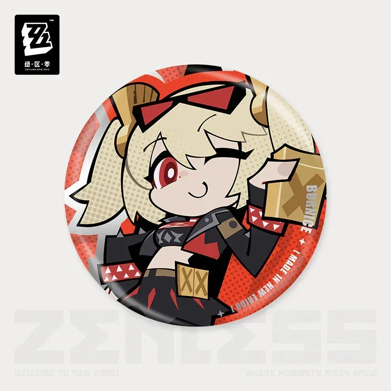 Zenless Zone Zero New Eridu Series Sons of Calydon Chibi Badge - Image 4