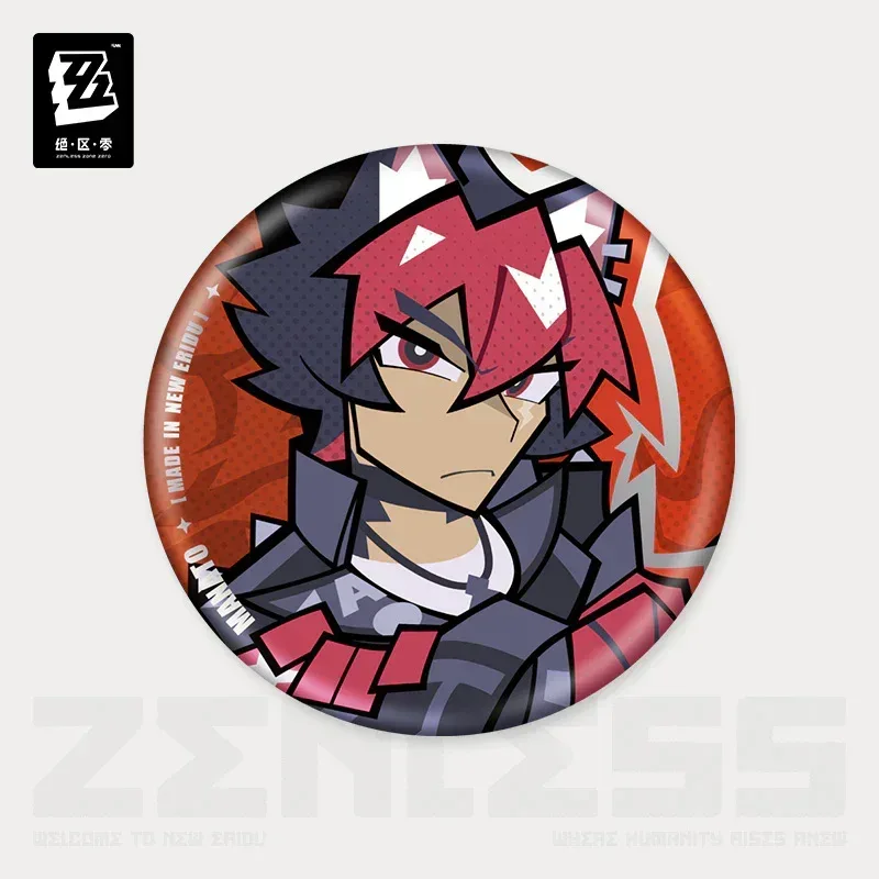 Zenless Zone Zero New Eridu Series Spook Shack Chibi Tinplate Badge - Image 6