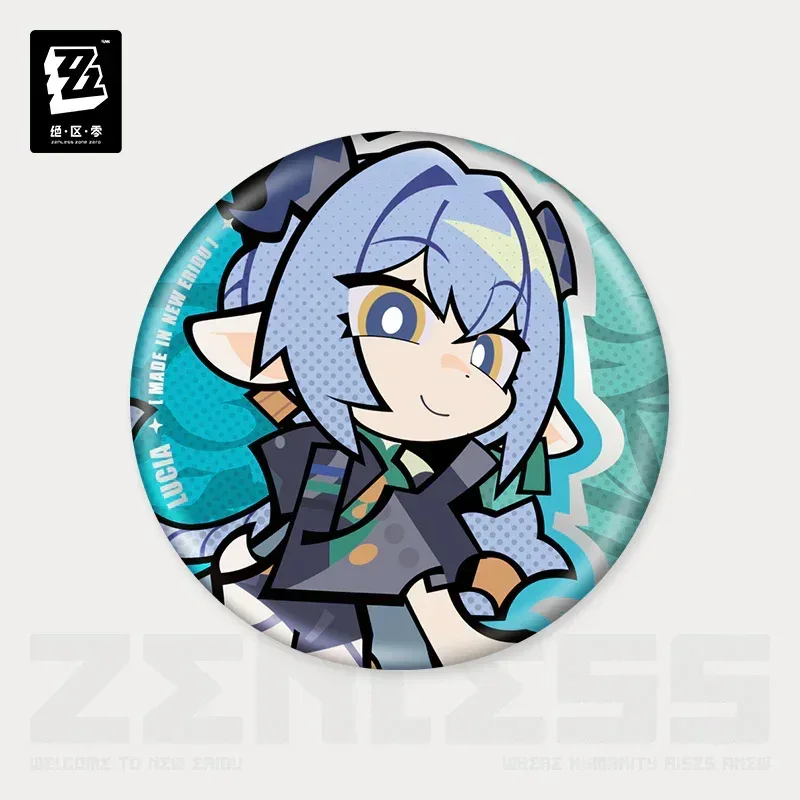 Zenless Zone Zero New Eridu Series Spook Shack Chibi Tinplate Badge - Image 7