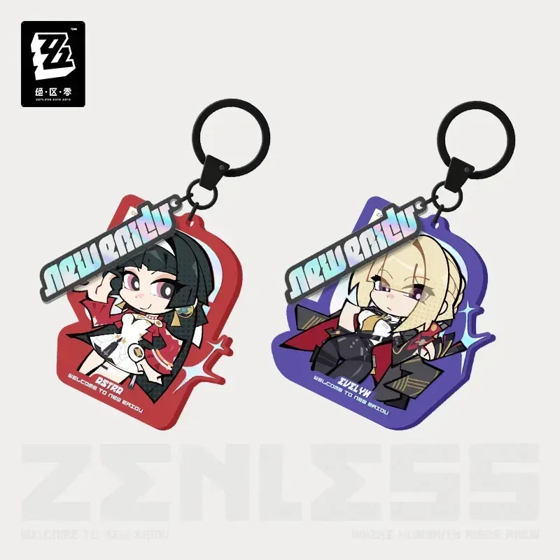 Zenless Zone Zero New Eridu Series Stars of Lyra Chibi Acrylic Keychain