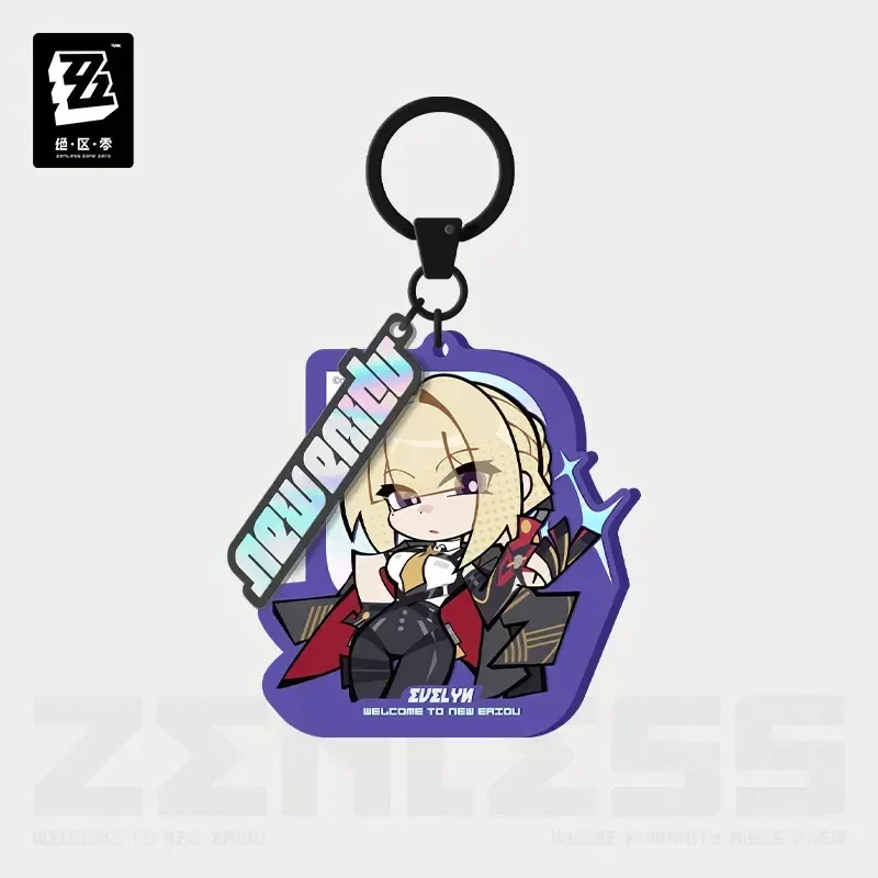 Zenless Zone Zero New Eridu Series Stars of Lyra Chibi Acrylic Keychain - Image 2