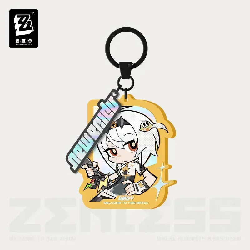 Zenless Zone Zero New Eridu Series Unknown Chibi Acrylic Pendant - Image 2