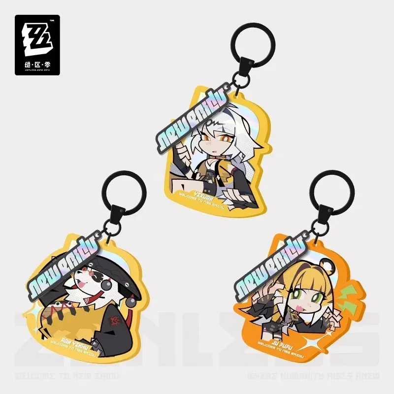 Zenless Zone Zero New Eridu Series Yunkui Summit Chibi Acrylic Keychain
