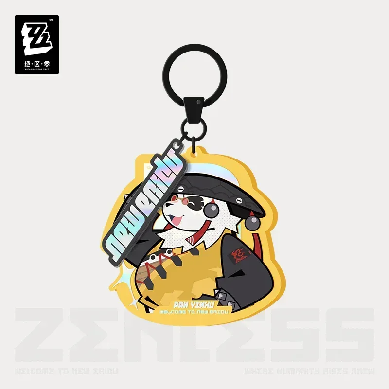 Zenless Zone Zero New Eridu Series Yunkui Summit Chibi Acrylic Keychain - Image 3