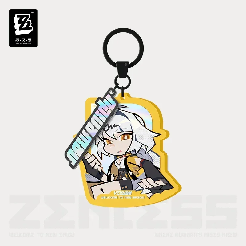 Zenless Zone Zero New Eridu Series Yunkui Summit Chibi Acrylic Keychain - Image 4