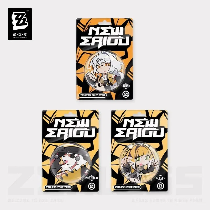 Zenless Zone Zero New Eridu Series Yunkui Summit Chibi Tinplate Badge