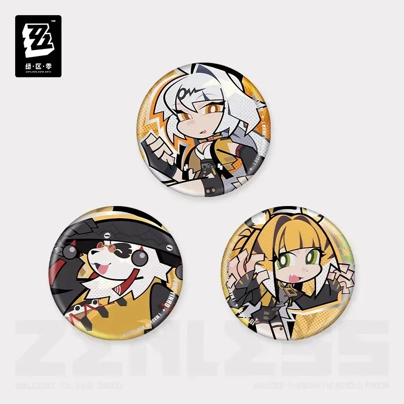 Zenless Zone Zero New Eridu Series Yunkui Summit Chibi Tinplate Badge - Image 2