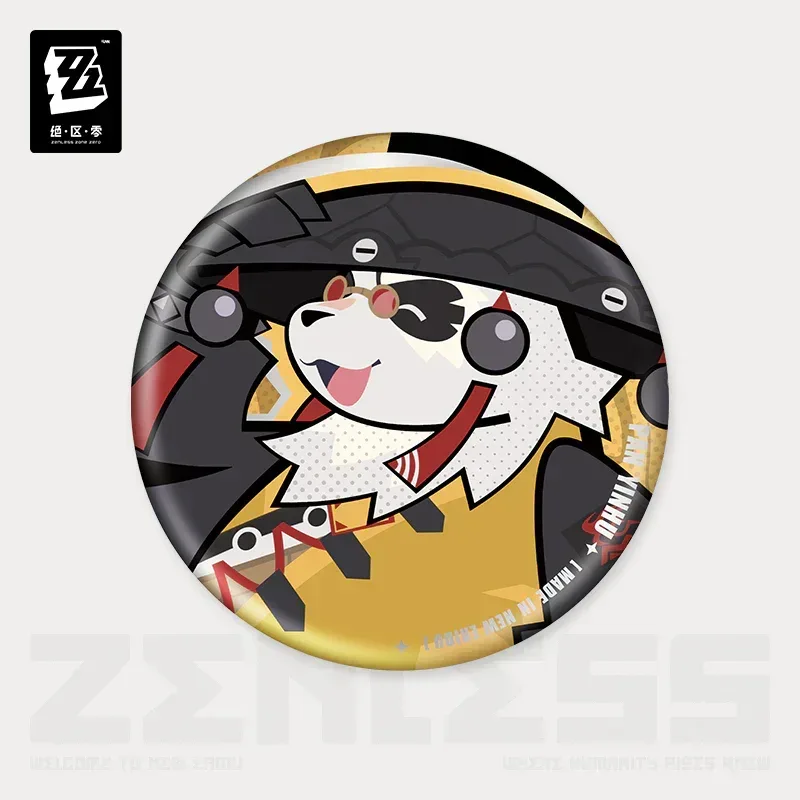 Zenless Zone Zero New Eridu Series Yunkui Summit Chibi Tinplate Badge - Image 5
