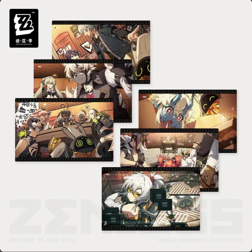 Zenless Zone Zero Postcards 6 Pcs (Not For Sale)