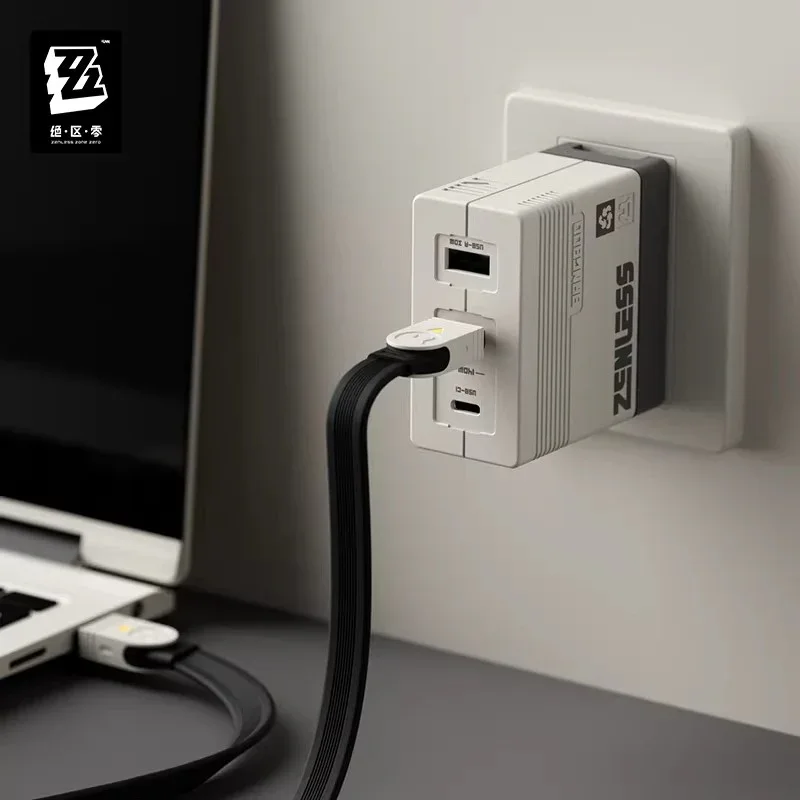 Zenless Zone Zero Rapid Power Pro Series 140W GaN Three-Port Fast Charging Adapter - Image 5