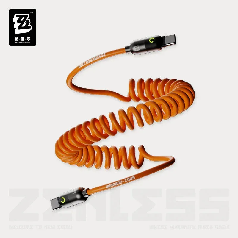 Zenless Zone Zero Rapid Power Series Spring Fast Charging Data Cable - Image 2