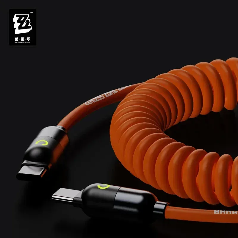 Zenless Zone Zero Rapid Power Series Spring Fast Charging Data Cable - Image 3