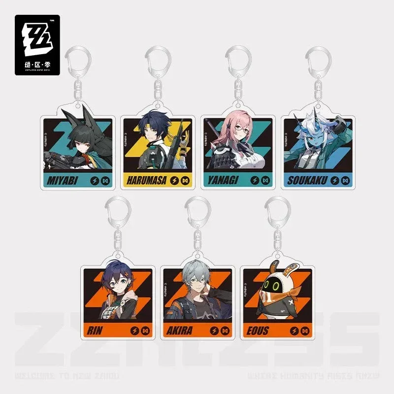 Zenless Zone Zero Section 6 Daily Series Acrylic Keychain