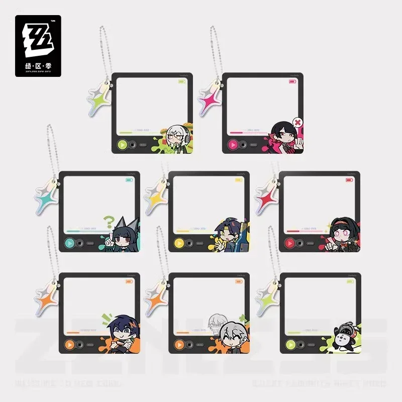 Zenless Zone Zero Sparkling Wonderland Series Chibi Acrylic Group Photo Card