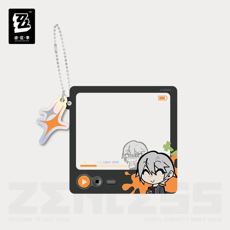 Zenless Zone Zero Sparkling Wonderland Series Chibi Acrylic Group Photo Card - Image 6