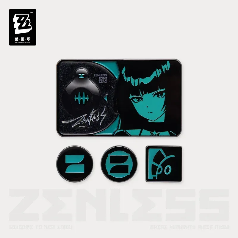 Zenless Zone Zero Sparkling Wonderland Series Metal Badge Set - Image 4
