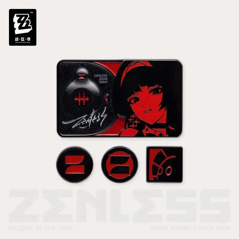 Zenless Zone Zero Sparkling Wonderland Series Metal Badge Set - Image 5