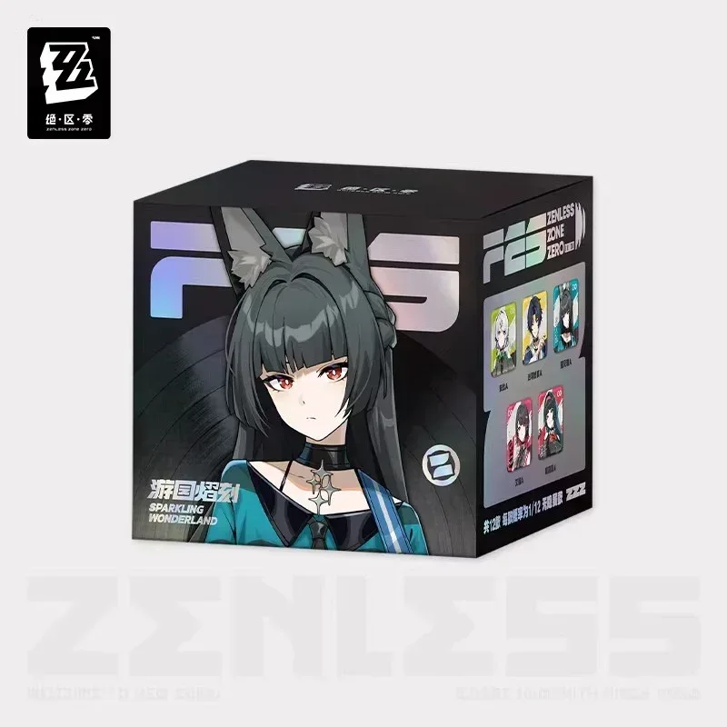 Zenless Zone Zero Sparkling Wonderland Series Tinplate Badge Mystery Box - Image 2