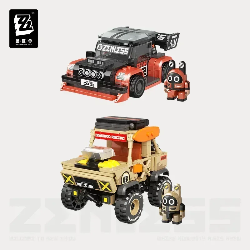 Zenless Zone Zero Speed Legend Series Bangboo Toy Car Blocks