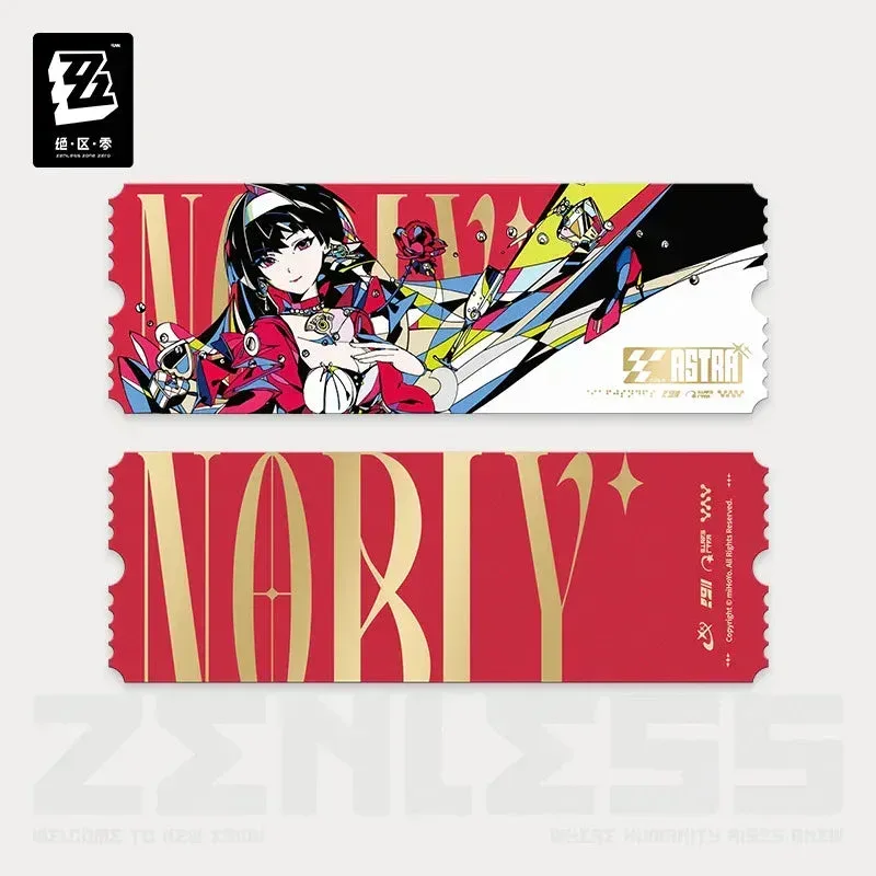 Zenless Zone Zero Stars of Lyra Series Astra Yao Live Collectible Ticket Set - Image 2