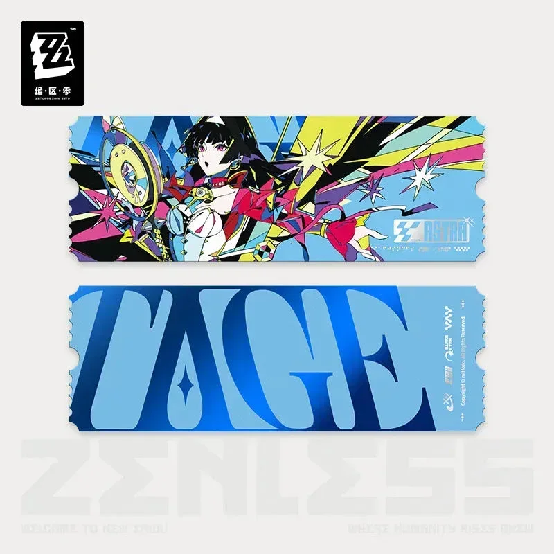 Zenless Zone Zero Stars of Lyra Series Astra Yao Live Collectible Ticket Set - Image 3