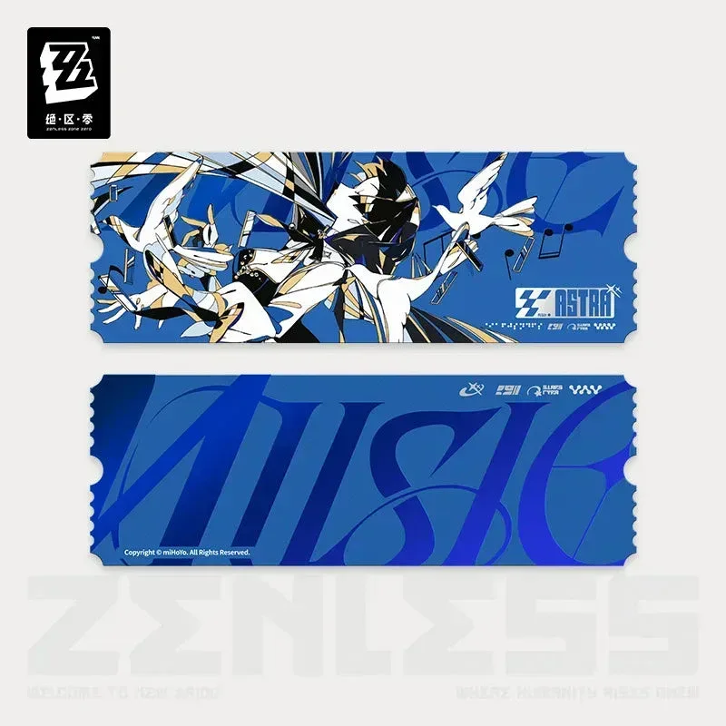 Zenless Zone Zero Stars of Lyra Series Astra Yao Live Collectible Ticket Set - Image 6