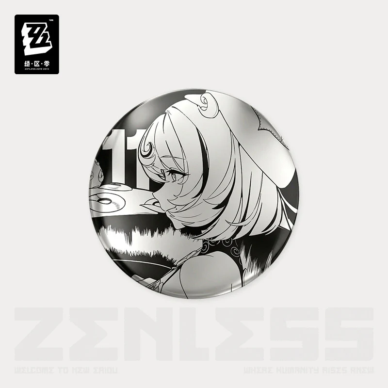 Zenless Zone Zero Time Signal Research Series Metallic Mirror Badge Vol.2 - Image 11