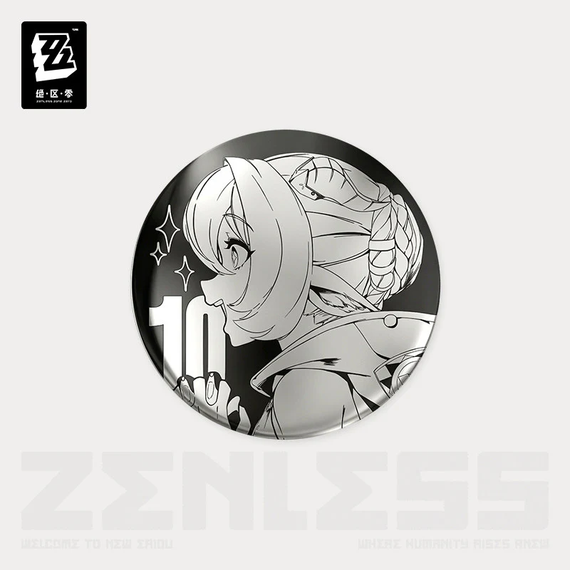 Zenless Zone Zero Time Signal Research Series Metallic Mirror Badge Vol.2 - Image 12