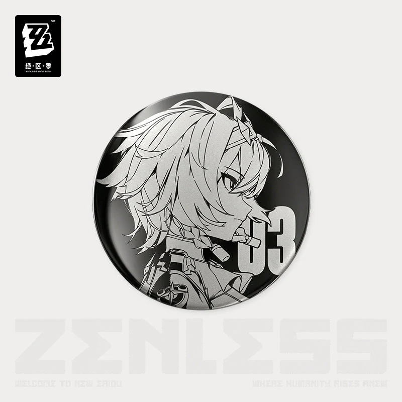 Zenless Zone Zero Time Signal Research Series Metallic Mirror Badge Vol.2 - Image 16