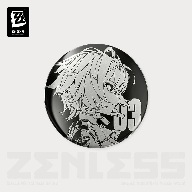 Zenless Zone Zero Time Signal Research Series Metallic Mirror Badge Vol.2 - Image 5