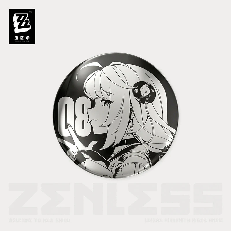 Zenless Zone Zero Time Signal Research Series Metallic Mirror Badge Vol.2 - Image 6