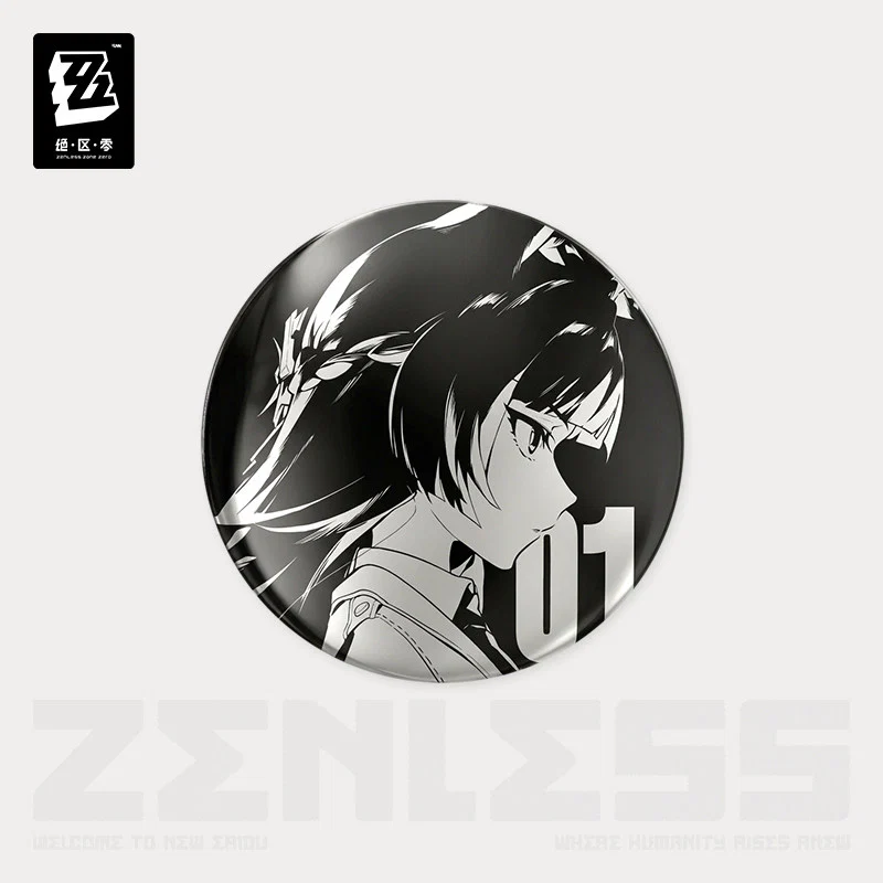 Zenless Zone Zero Time Signal Research Series Metallic Mirror Badge Vol.2 - Image 7