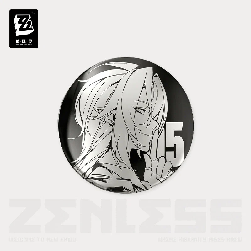 Zenless Zone Zero Time Signal Research Series Metallic Mirror Badge Vol.2 - Image 8