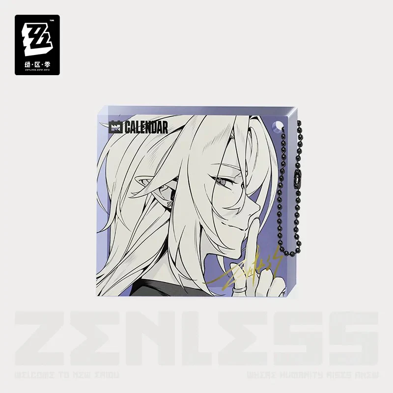 Zenless Zone Zero Time Signal Research Series Thick Acrylic Keychain Vol.2 - Image 4