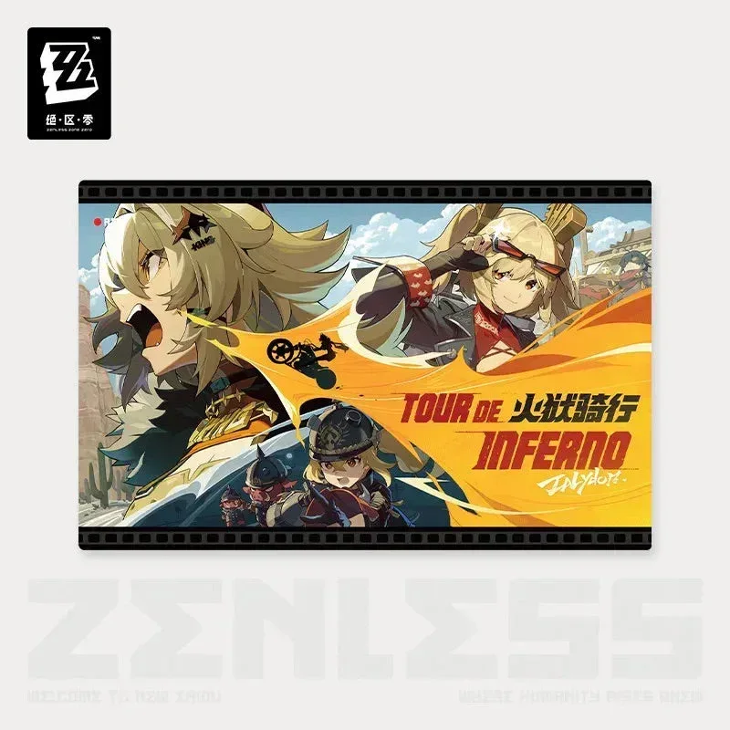 Zenless Zone Zero Tour De Inferno Ver. Postcard Set (Set of 2) (Not For Sale) - Image 2