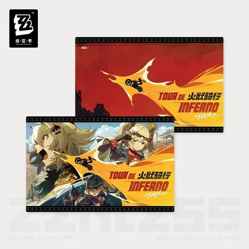 Zenless Zone Zero Tour De Inferno Ver. Postcard Set (Set of 2) (Not For Sale) - Image 3