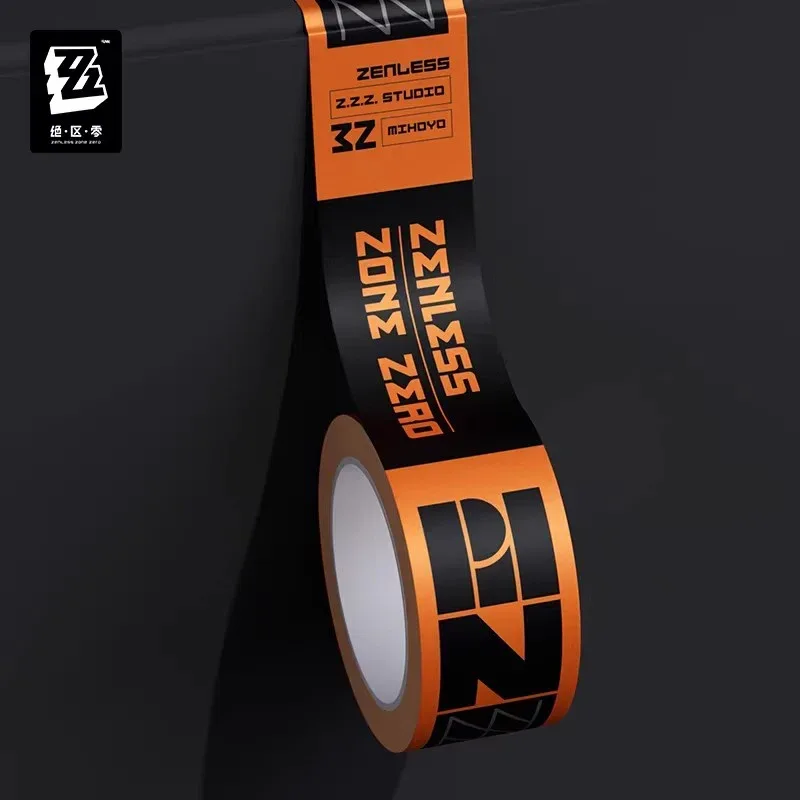 Zenless Zone Zero Urban Kit Series Packing Tape (Orange, Silver) - Image 2