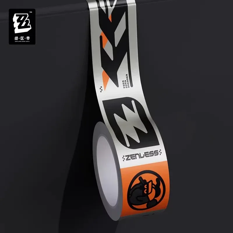 Zenless Zone Zero Urban Kit Series Packing Tape (Orange, Silver) - Image 3