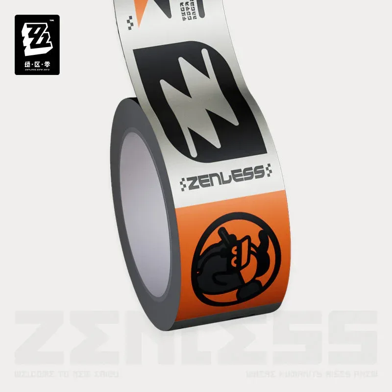 Zenless Zone Zero Urban Kit Series Packing Tape (Orange, Silver) - Image 6