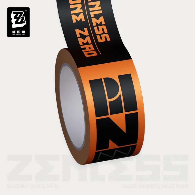 Zenless Zone Zero Urban Kit Series Packing Tape (Orange, Silver) - Image 7